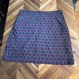 EP Pro Tour Tech Golf Skort Geometric Golf Active Stretch Athletic Womens Size 6